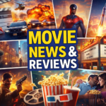 Film hírek és kritikák, különböző filmes jelenetekkel és karakterekkel