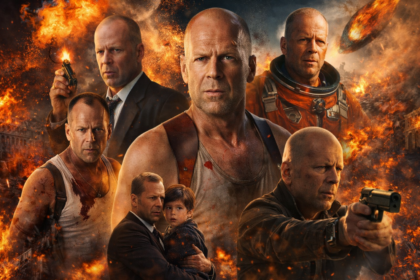 Bruce Willis akciófilmjeinek ikonikus pillanatai és szerepei.