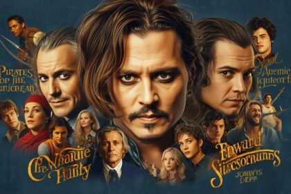 Johnny Depp különböző filmjei és karakterei egyesítve.