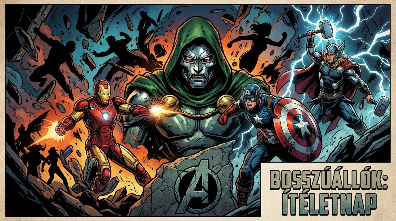 Doctor Doom és az Bosszúállók harca a Marvel új filmjében.