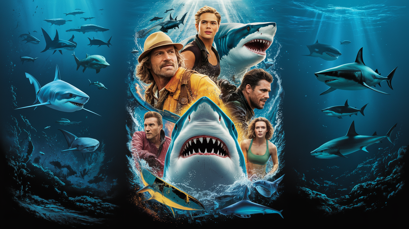 Tengeri ragadozós filmek izgalma és horror