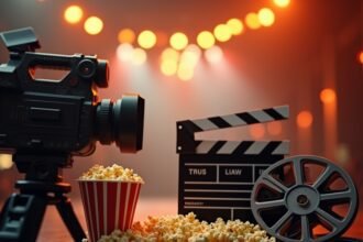 Kamera, filmes klap és popcorn egy varázslatos moziban