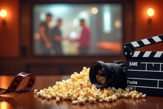 Filmklap és popcorn egy filmes estére