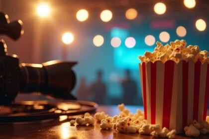 Fényképezőgép és popcorn egy filmszalonban