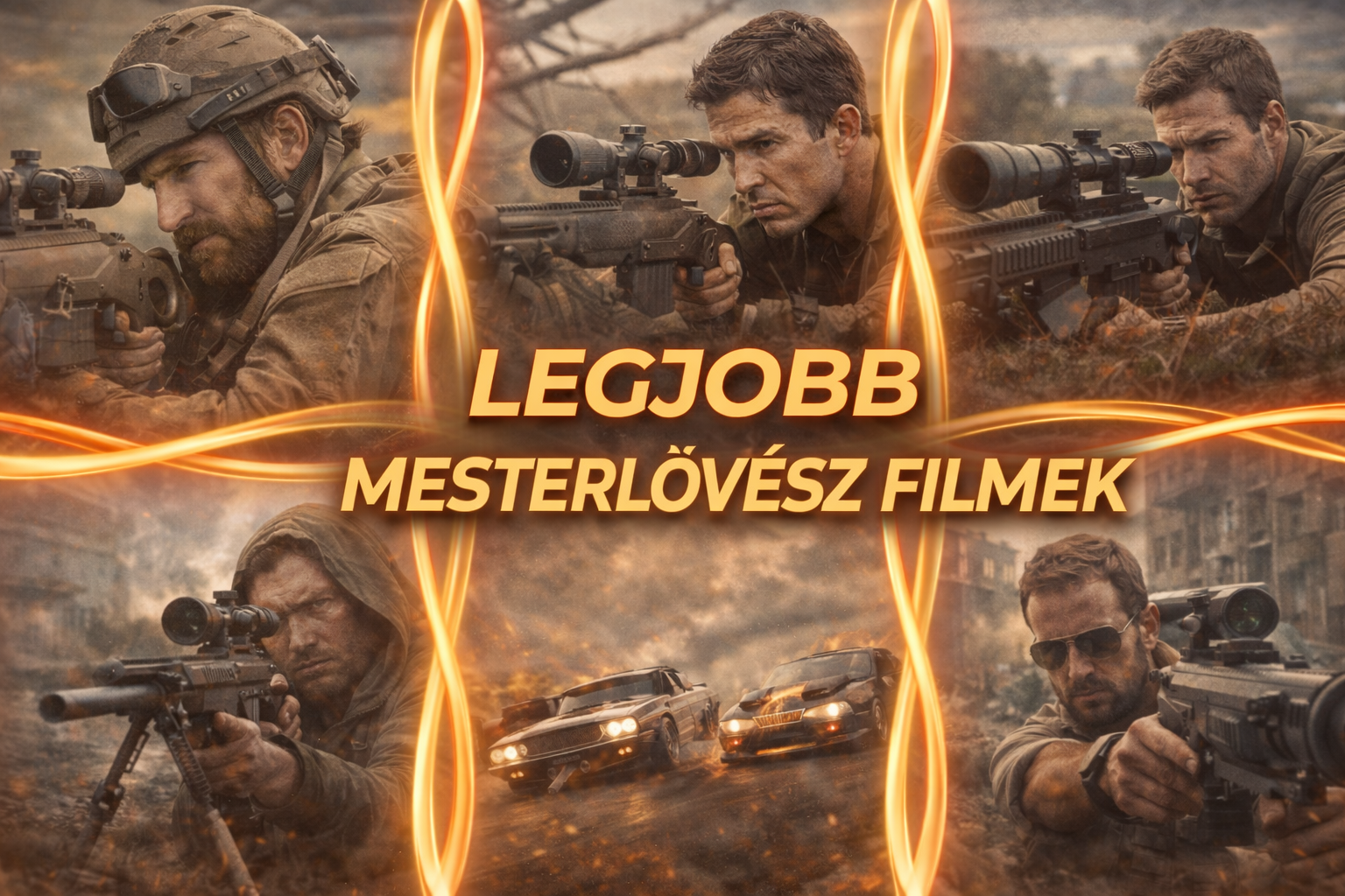 Mesterlövész filmek izgalma és drámai feszültsége