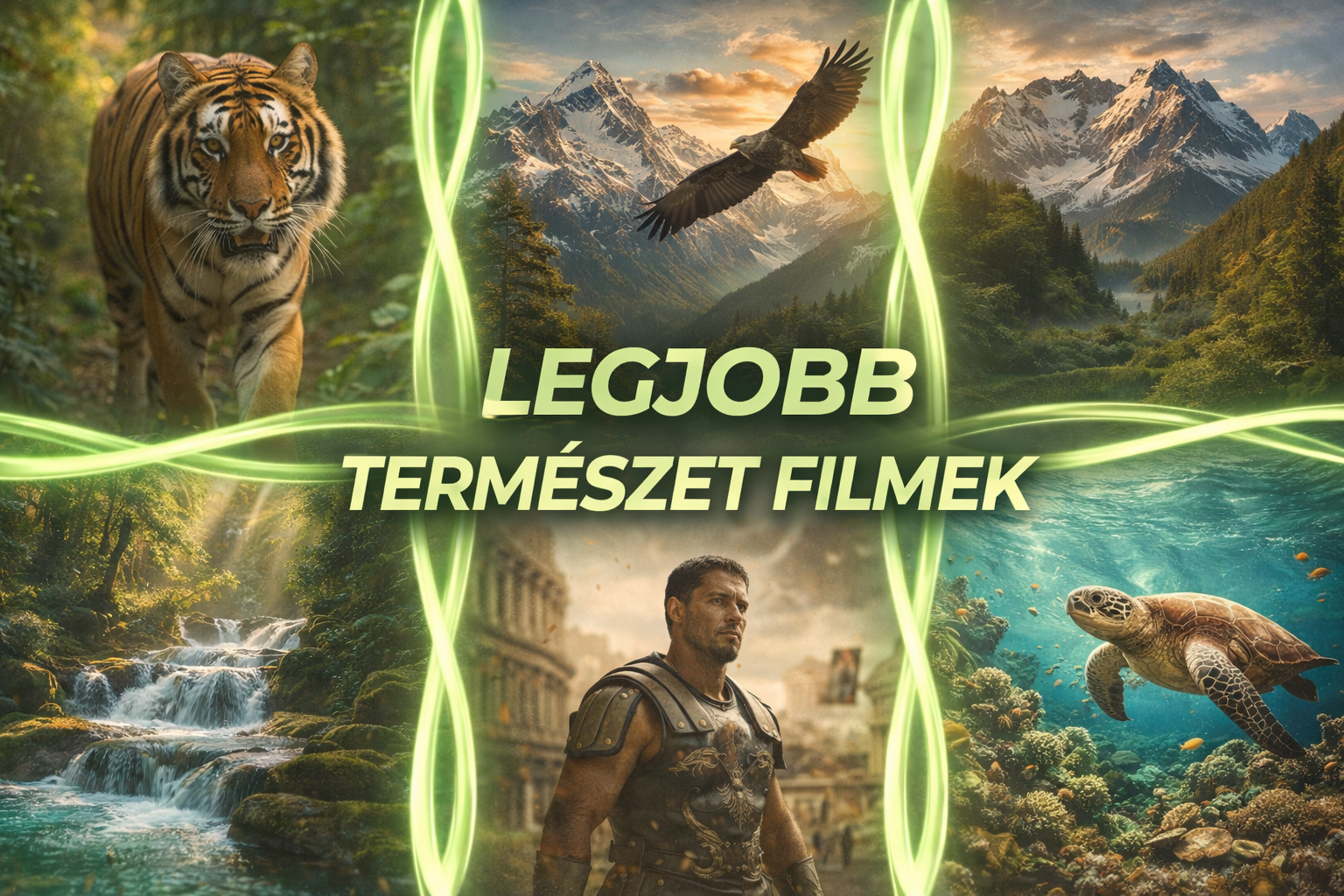 Legjobb természetfilmek madarakról, állatokról és lenyűgöző tájakról.