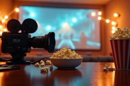 Filmnézés elengedhetetlen kellékei: kamera és popcorn