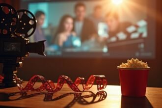 Film kamera, tekercs és popcorn - filmes élmény